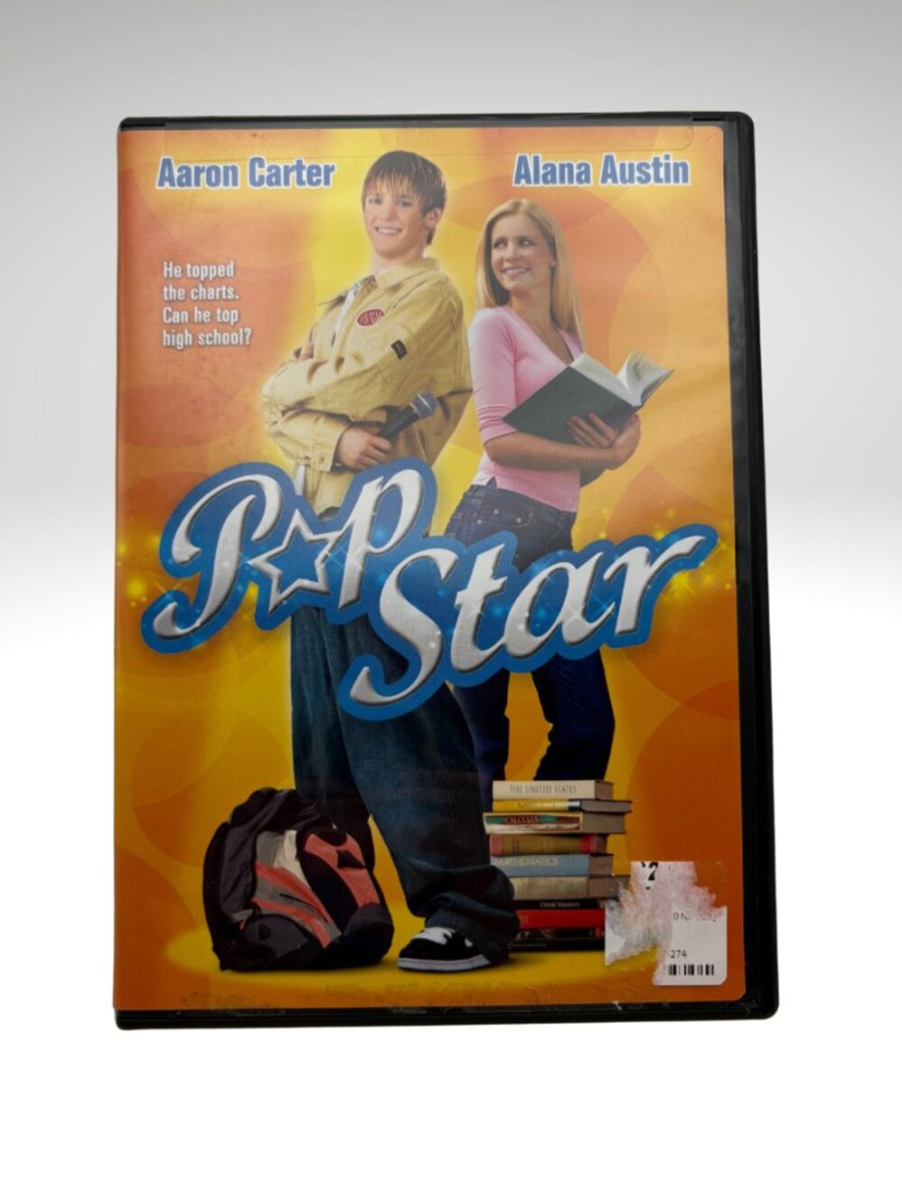 Popstar (DVD, 2005) Aaron Carter, Alana Austin (SKU: 18DVD)